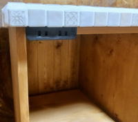 コンセント収納キッチンカウンター