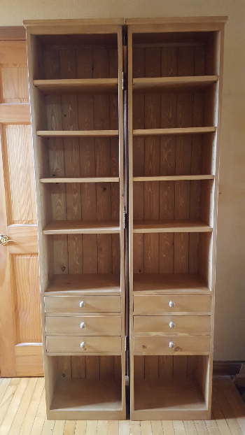 スリムタワーシェルフ 本棚 カントリー家具